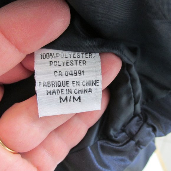 Bellissima Light Jacket Ruched Dark Blue Wet Look - Picture 7 of 11